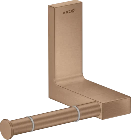 Hansgrohe Axor Universal Rectangular Toilettenpapierhalter brushed red gold