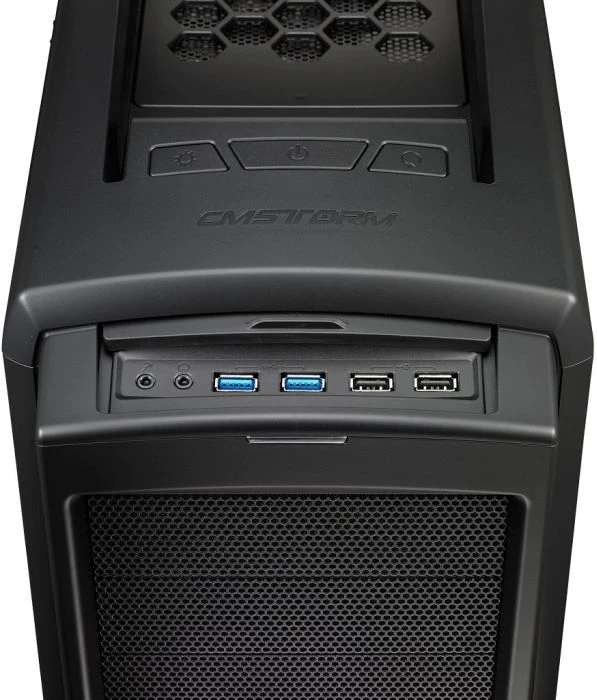 Cooler Master CM Storm Scout 2 schwarz, Acrylfenster