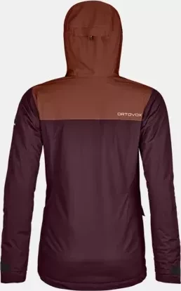 Ortovox 2L Swisswool Sedrun Funktionsjacke dark wine (Damen)