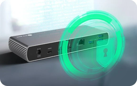 RaidSonic Icy Box IB-DK8801-TB4 10 in 1 Thunderbolt Dock, Thunderbolt 4 [Buchse]