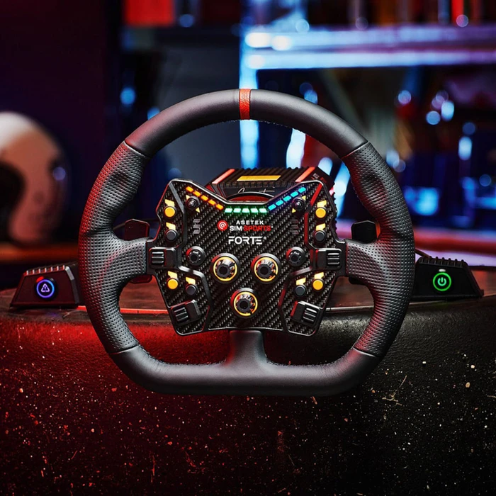 Asetek Forte GT Button Box orange