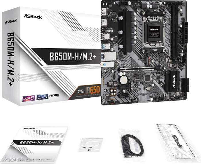 ASRock B650M-H/M.2+ (AMD AM5)