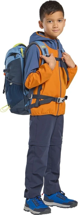 Jack Wolfskin Turbulence Hooded Funktionsjacke soft amber (Junior)