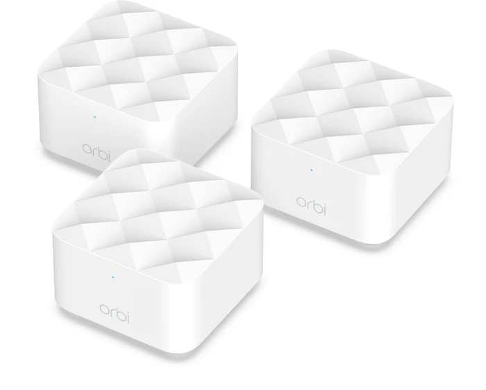 Netgear Orbi RBK13, Router und 2x Repeater Set, 3er-Bundle
