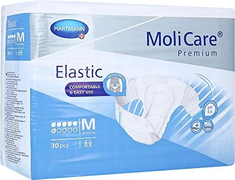 Hartmann MoliCare Premium Elastic 6 Tropfen Schutzhose Größe M, 30 Stück