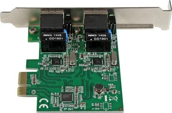 StarTech LAN-Adapter, 2x RJ-45, PCIe 2.0 x1