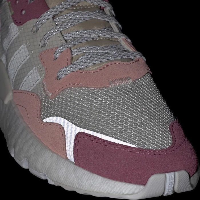 adidas Nite Jogger raw white/off white/trace pink (Damen)