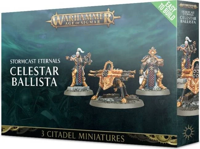 Games Workshop Warhammer Age of Sigmar - Stormcast Eternals - Easy to Build Celestar Ballista