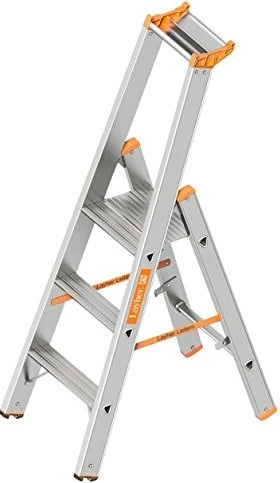 Layher Topic 1064 Alu Haushaltsleiter, 3 Stufen