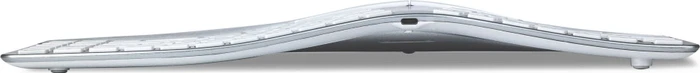 Matias Sculpted Ergonomic Rechargeable Keyboard for Mac, silber, USB, DE