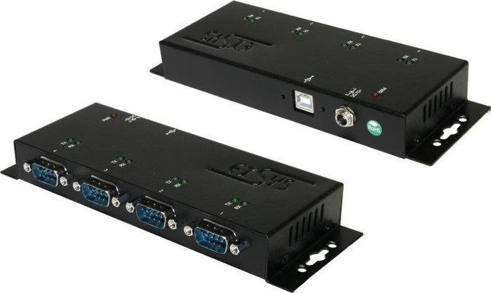 Exsys screw lock USB 2.0 auf 4-port seriell