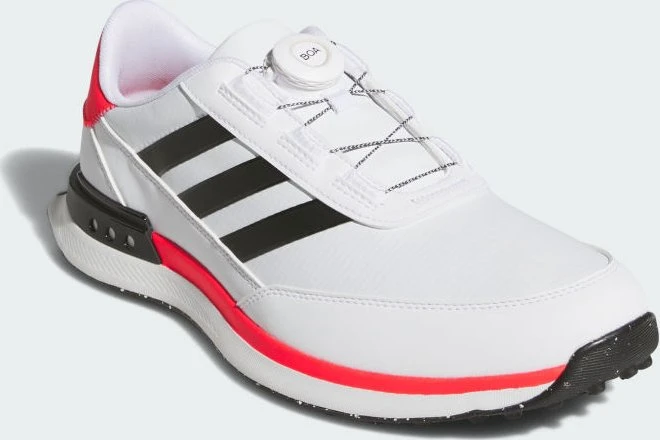 adidas S2G Spikeless BOA 24 Wide cloud white/core black/lucid red (Herren)