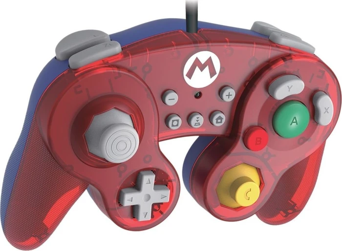 Hori Battle Pad Controller Mario Edition rot/blau (Switch)