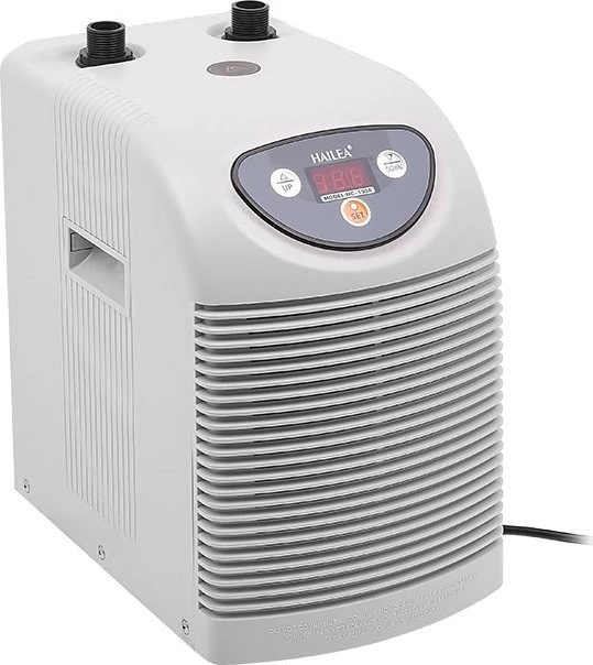 Hailea HC Series 130A Aquarienkühler, Durchlaufkühler mit Kompressor, 50-, weiß