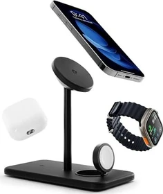 Twelve South HiRise 3 Deluxe Wireless Charging Stand schwarz