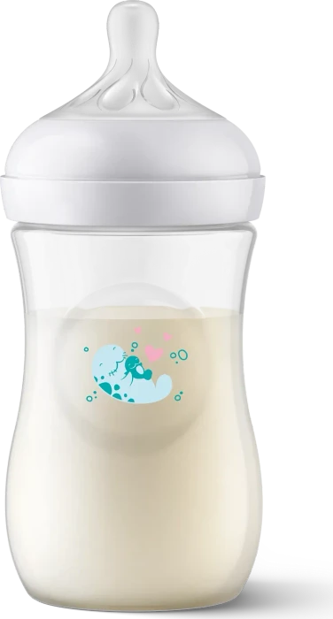 Philips Avent SCY903/61 Natural Response Trinkflasche, 260ml, 4 Stück
