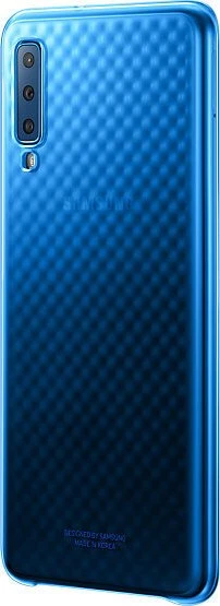 Samsung Gradation Cover für Galaxy A7 (2018) blau