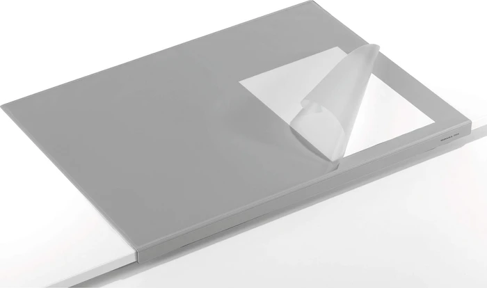 Durable 7293 Schreibunterlage mit Kantenschutz, grau