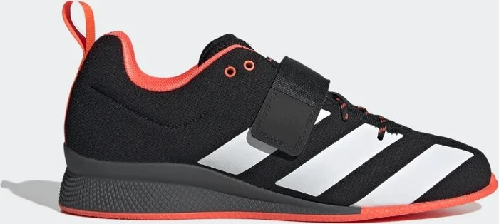 adidas Adipower II core black/cloud white/solar red (Herren)