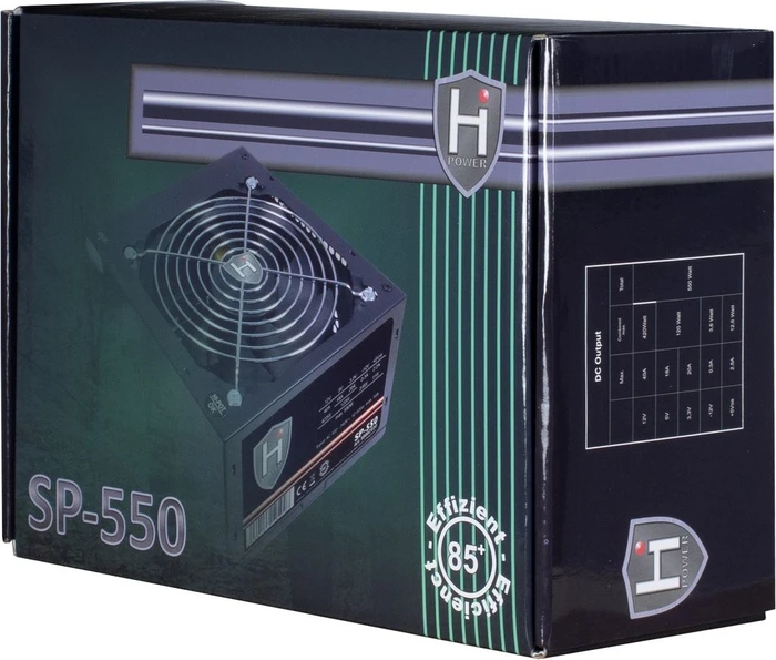 Inter-Tech HiPower SP-550 550W, ATX 2.4
