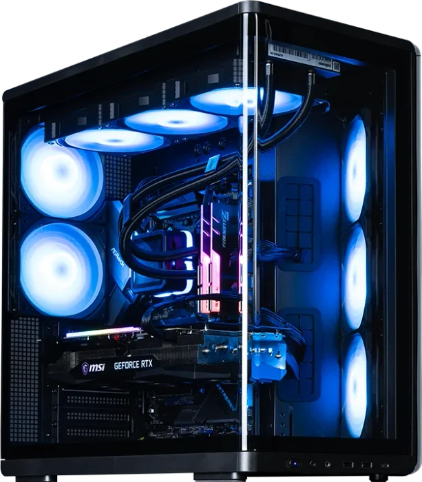 Zalman P60 Black, Glasfenster