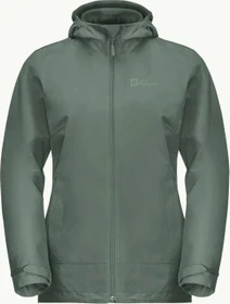 Jack Wolfskin Moonrise 3in1 Funktionsjacke hedge green (Damen)