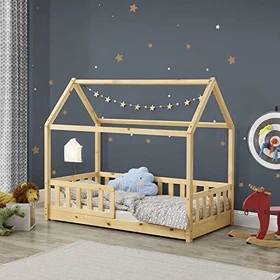 Juskys Marli Kinderbett 80x160cm natur