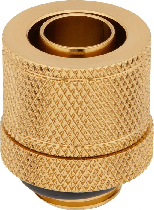 Corsair Hydro X Series XF Softline, Compression Fitting G1/4" auf 13/10mm, gold, 4er-Pack