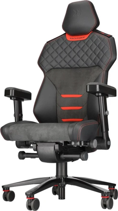 Backforce One Plus Gamingstuhl, schwarz/rot