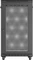 Lanberg 19" Rackschrank 22HE, LCD, freistehend, Flat Pack, V2, Gitternetztür, IP20, RAL 9004, 800mm tief Vorschaubild