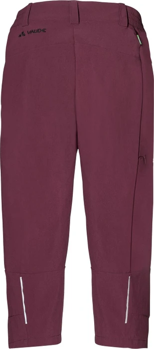 Vaude Yaras Fahrradhose 3/4 cassis (Damen)