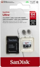SanDisk Ultra R48 64GB Kit, UHS-I, Class 10