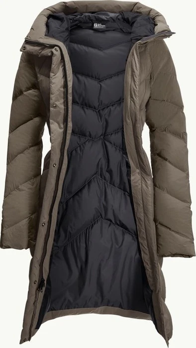 Jack Wolfskin Marienplatz Funktionsmantel cold coffee (Damen)