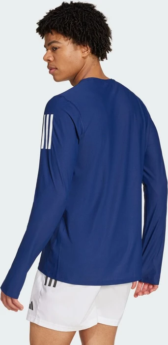 adidas Own The Run Laufshirt langarm dark blue (Herren)