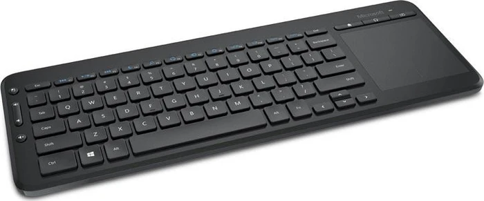 Microsoft All-in-One Media Keyboard schwarz, USB, BE