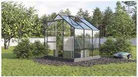 Vitavia Planet 3800 ESG 3mm Gewächshaus schwarz