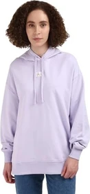 Calvin Klein Oversized Badge Frottee Hoodie pastel lilac (Damen)