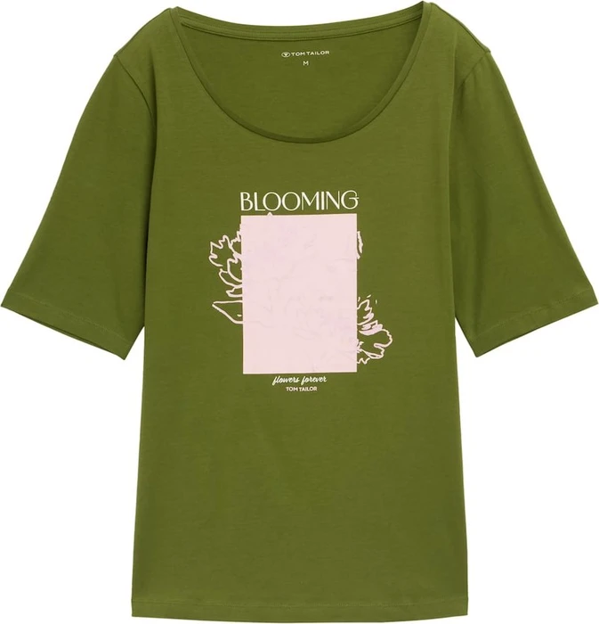 Tom Tailor Print T-Shirt kurzarm (Damen)