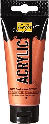 Kreul Solo Goya Acrylic Acrylfarbe, goldbronze effekt, 100ml