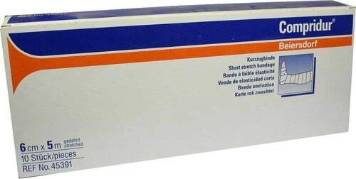 BSN medical Compridur Kompressionsbinde, 6cm x 5m, 10 Stück