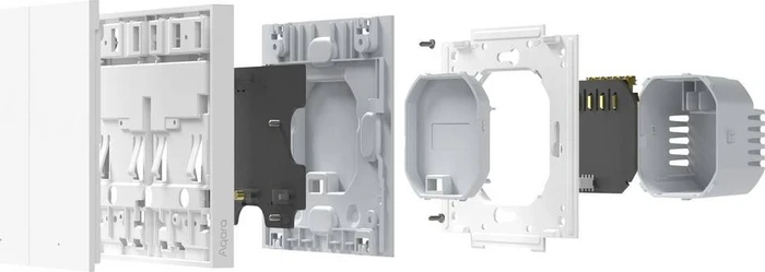 Aqara Smart Wall Switch H1, 2-fach