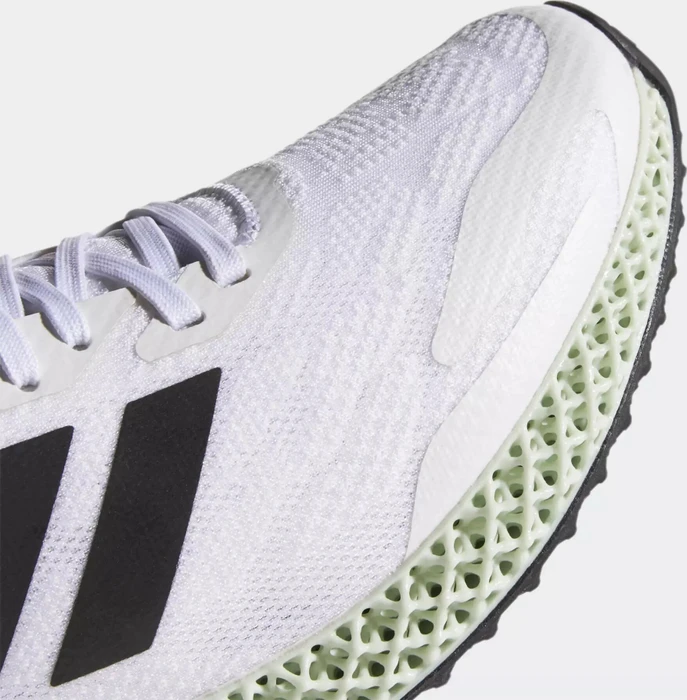 adidas 4D Run 1.0 cloud white/core black/gold metallic