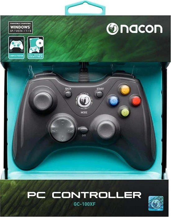 Nacon GC-100XF Game Controller schwarz (PC)
