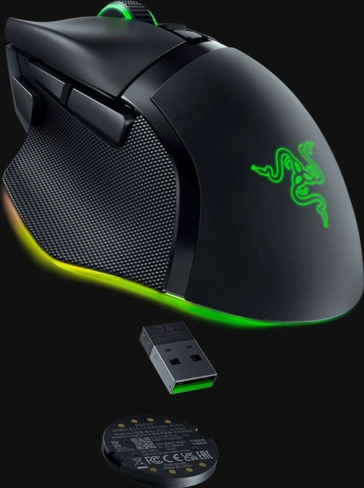 Razer Wireless Charging Puck, Maus-Lademodul, schwarz
