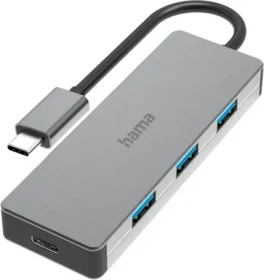 Hama USB-C-Hub, USB-C 3.1 [Stecker] (00200105)