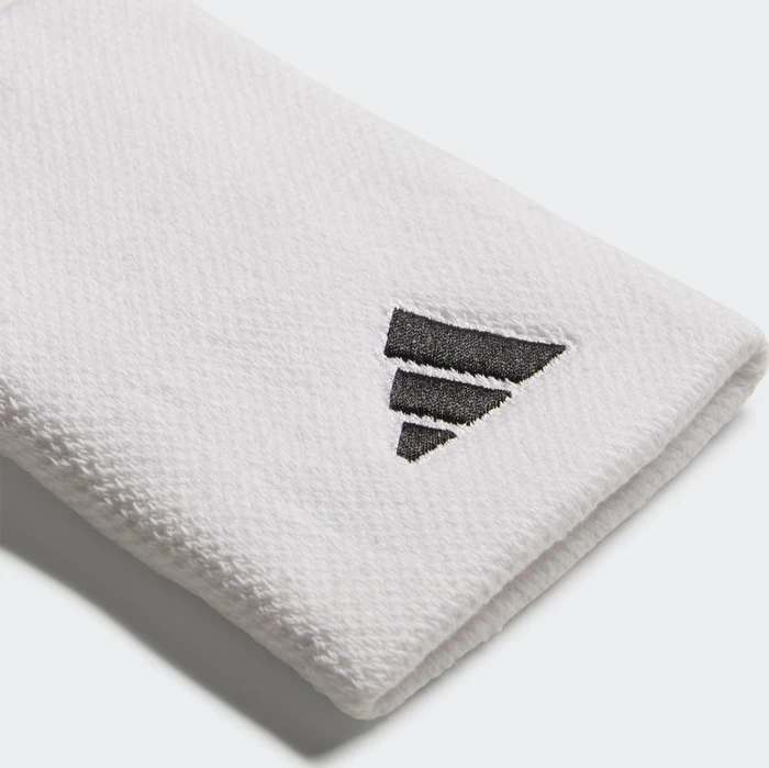 adidas Tennis L Schweißband weiß/schwarz