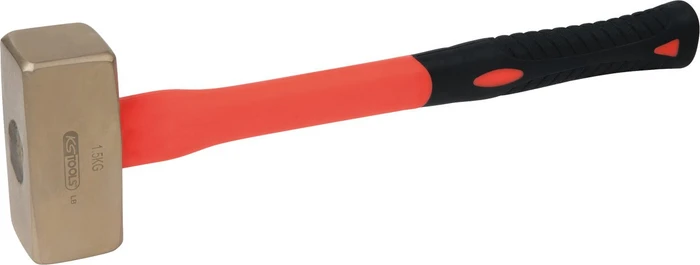 KS Tools BRONZEplus Fäustel Fiberglasstiel, 2.50kg