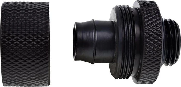 Alphacool Eiszapfen Schlauchanschluss G1/4" auf 16/10mm, 6er-Pack schwarz