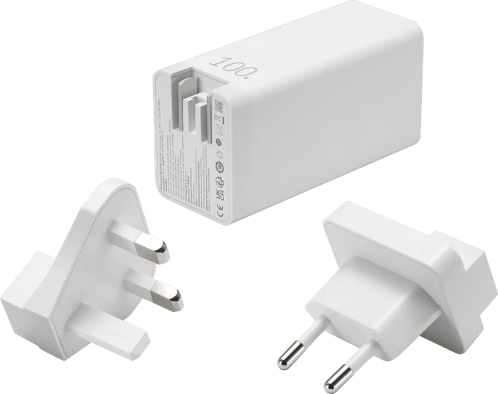 ASUS AC100-02, 3-Port, GaN Charger, 100W, weiß