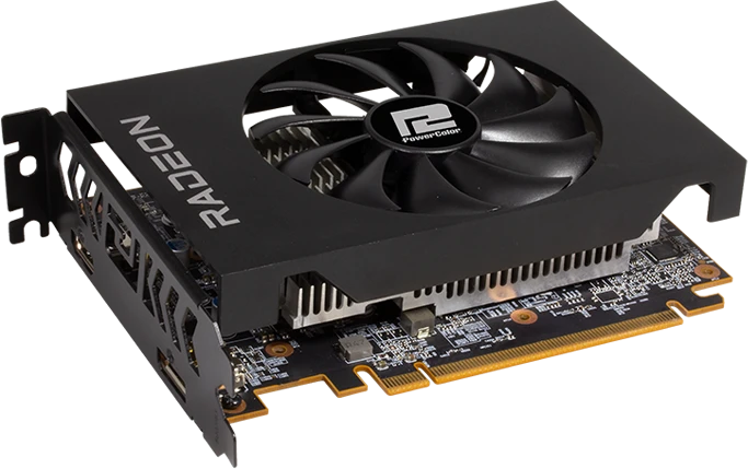 PowerColor Radeon RX 6400 ITX, 4GB GDDR6, HDMI, DP